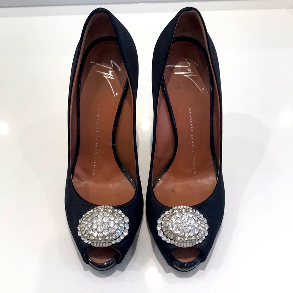 Giuseppe Zanotti open toe heels